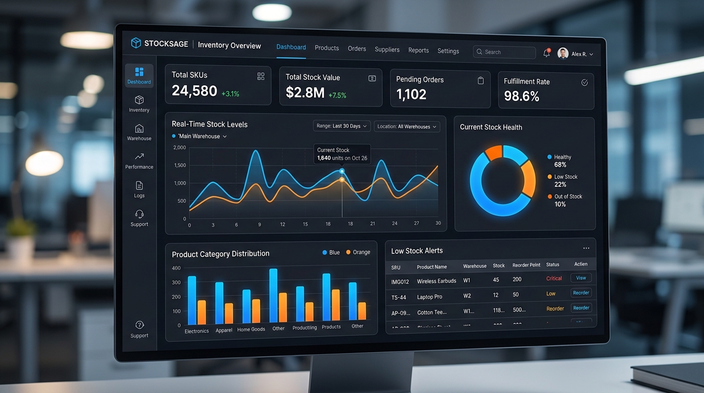 Inventory Management Dashboard